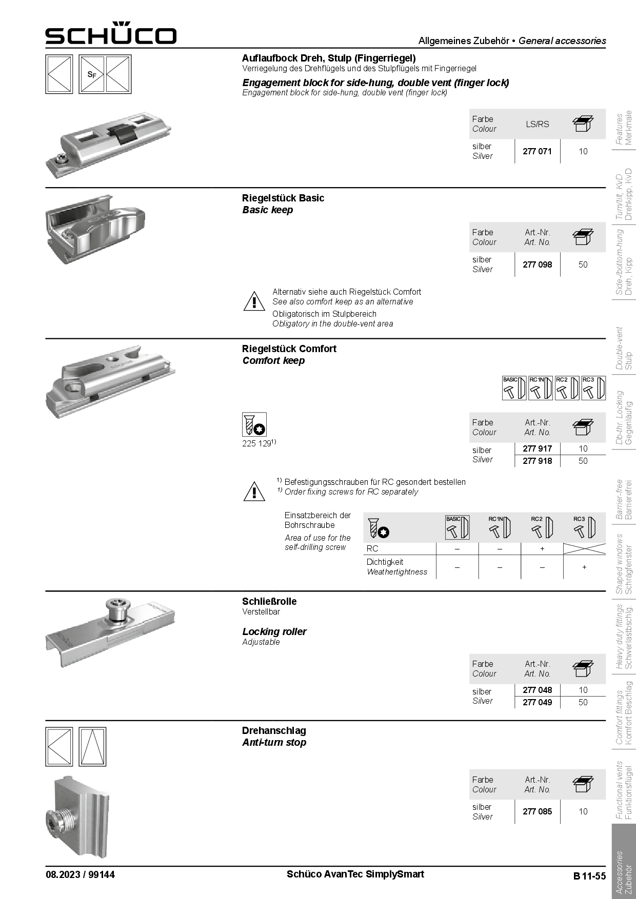 Schueco_Katalog_277098_277917_277918_277048_277049_277085